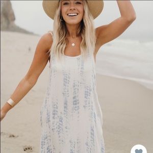 Presley Tie Dye Maxi Dress